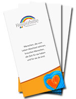 Deckblatt Flyer Hospizhilfe
